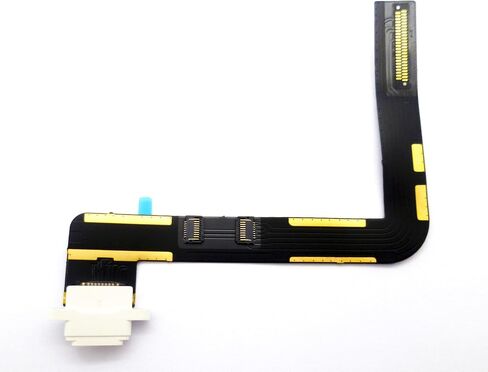 منفذ شحن USB شاحن حوض موصل الكابلات المرنة استبدال وحدة متوافق مع iPad 7 10.2 بوصة 2019 A2197 A2198 A2200 iPad 2020 8th Gen A2270 A2428 A2429 (أسود) in Kuwait