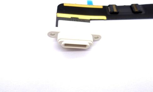 منفذ شحن USB شاحن حوض موصل الكابلات المرنة استبدال وحدة متوافق مع iPad 7 10.2 بوصة 2019 A2197 A2198 A2200 iPad 2020 8th Gen A2270 A2428 A2429 (أسود) in Kuwait