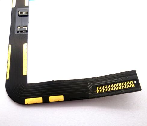 منفذ شحن USB شاحن حوض موصل الكابلات المرنة استبدال وحدة متوافق مع iPad 7 10.2 بوصة 2019 A2197 A2198 A2200 iPad 2020 8th Gen A2270 A2428 A2429 (أسود) in Kuwait