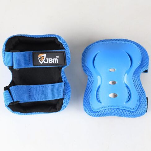 JBM Knee Pad Elbow Pads and Wrist Guards Protective Gear Set for Skateboarding Cycling Roller Skating Inline Skating Scooter Riding BMX Biking Sports in Kuwait