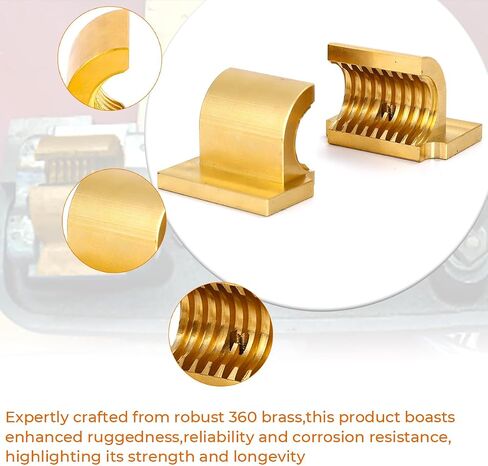 for Craftsman Model 101 for Atlas 10" & 12" Lathe Half Nuts/Split Nut 3/4"-8 Thread-Robust 360 Brass Construction in Saudi Arabia