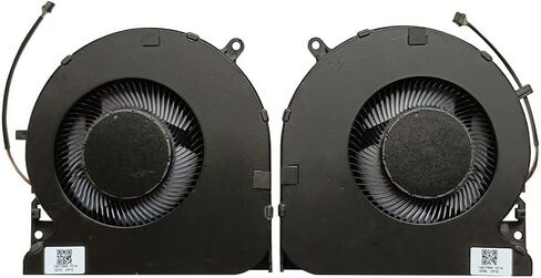 (1 Pair) New CPU GPU Cooling Fan Intended for Razer Blade 15 Advanced (Mid 2021) RZ09-0409 RZ09-0409BE RZ09-0409CE RZ09-0409AE Series Laptop Fan DC5V FPG1 FPG2 13417945 13417950 in Saudi Arabia