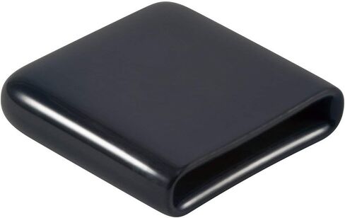 Caplugs VRF-125X2000-16 VRF Series - غطاء نهائي مستطيل من الفينيل مع قبضة نهاية مسطحة، 40 عبوة، بلاستيك أسود، مقابض مقبض بطول 1.000 بوصة × عرض 2.000 بوصة، ودروع طلاء، وأغطية طرفية، وأغطية ESD (99390522) in Saudi Arabia