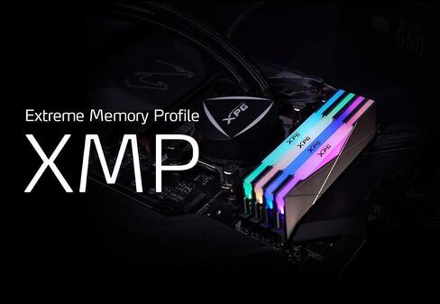 XPG DDR4 D50 RGB 32GB (2x16GB) 3200MHz PC4-25600 U-DIMM 288-Pins Desktop Memory CL16 Kit White (AX4U320016G16A-DW50) in Kuwait