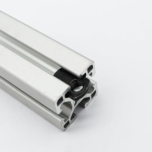 Xadnitu 5/16''-18 شريحة ملولبة أوفست في صامولة T اقتصادية، صواميل T صواميل ملحقة لـ 15 سلسلة أو 1.5 بوصة قاعدة قضبان من الألومنيوم، 20 عبوة in Kuwait