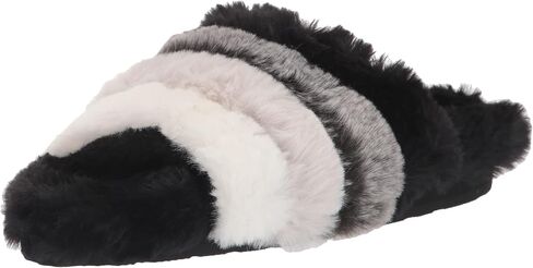 Volcom Women’s Puff Puff Faux Fur Slide Slipper Sandal in Kuwait