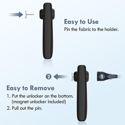 Lulaven Airtag Holder for Kids Hidden 2 Pack GPS Tracker Case, Anti-Removal Airtag Silicone Case with Pins, Suitable for Children, Elderly, Pets, Backpack, Luggage(Navy Blue, White) in Saudi Arabia