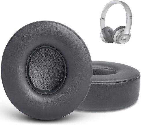 GVOEARS Ear Pads Replacement for Beats Solo 2 Solo 3 - Cooling Gel Earpad Cushions for Solo 2/3 Wired Wireless Headphones Covers with Noise Isolation Memory Foam (Black) in Saudi Arabia