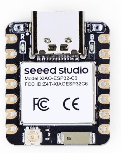 سيد ستوديو واي فاي ESP32S3-2.4GHz من شياو، بي ال اي 5.0، ثنائي النواة، يدعم شحن البطارية، كفاءة الطاقة وواجهة غنية، مثالي للمنازل الذكية، انترنت الاشياء، الاجهزة القابلة للارتداء، الروبوتات in Kuwait