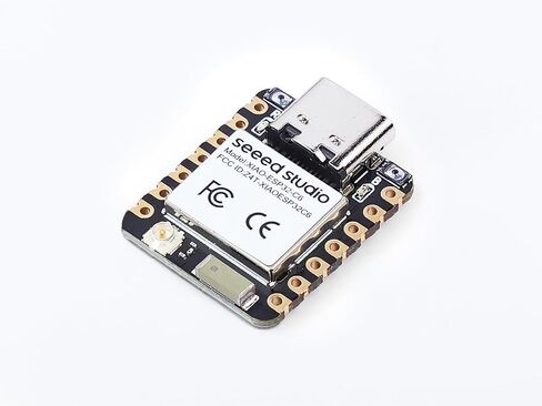 سيد ستوديو واي فاي ESP32S3-2.4GHz من شياو، بي ال اي 5.0، ثنائي النواة، يدعم شحن البطارية، كفاءة الطاقة وواجهة غنية، مثالي للمنازل الذكية، انترنت الاشياء، الاجهزة القابلة للارتداء، الروبوتات in Kuwait