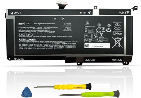 ASODI CC03XL L78555-005 53Wh Laptop Battery Compatible with HP ZBook Firefly 14 G7 G8, EliteBook 830 835 840 845 G7 G8, Probook 635 Aero G7 G8 Series HSTNN-DB9Q L77608-2C1 L77608-421 CC03053XL-PL in Saudi Arabia