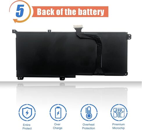 ASODI CC03XL L78555-005 53Wh Laptop Battery Compatible with HP ZBook Firefly 14 G7 G8, EliteBook 830 835 840 845 G7 G8, Probook 635 Aero G7 G8 Series HSTNN-DB9Q L77608-2C1 L77608-421 CC03053XL-PL in Saudi Arabia