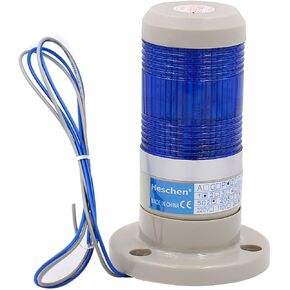 LED Bulb Warning Light Tower Signal Light 24V DC Blue