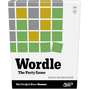 Hasbro Gaming Wordle The Party Game for 2-4 Players, Official Wordle Board Game Inspired by New York Times, Games for Ages 14+, Word Games in Kuwait