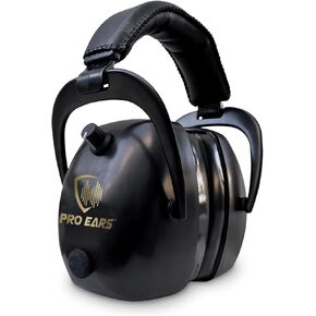Pro Ears Gold II 30 Electronic Hearing Protection, Military Grade Tactical Ear Muffs, NRR 30 DB