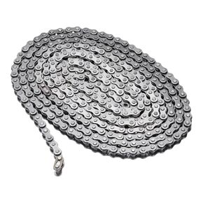 uxcell #35H/ DIN/ISO 06CH Roller Chain 10 Feet 3/8" Pitch Carbon Steel Roller Chains for Go-karts, Bicycles, 320 Links