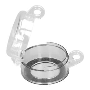 Push Button Switch Protector - 30mm Emergency Stop Switch Transparent Dustproof Cover BS‑02