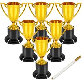 4 inch mini trophies, Trophies for kindergarten graduation, bowling tournaments, basketball games, kids soccer awards, Must have football party favors, plastic trophy.