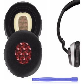 OE2 Replacement Ear Cushions Kit Exact Replacement Ear Pads Compatible with Bose OE2 OE2i SoundLink On-Ear Headphones (Grey)