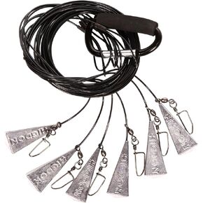Higdon Outdoors Battleship Rig | Easy Clip Waterfowl Decoy Anchor with Non-Tangle Line | Carabiner Included for Ideal Storage