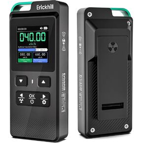 ERICKHILL عداد جيجر المحمول، كاشف الإشعاع النووي، القياس في الوقت الحقيقي وتسجيل الجرعة التراكمية in Kuwait