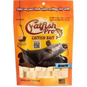 Catfish Pro Catfish Bait - 10oz Bag with 80pcs | Irresistible Scent for Catfish | Mess-Free, Stays On Your Hook When Nothing Else Will | Great for Rod, Reel, Trotline, Jugs & Yoyos Fishing