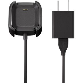 Dismau Charger for Fitbit Versa 2, Replacement Charging Cable Dock Cradle with 3.3ft USB Cord for Fitbit Versa 2 Smartwatch