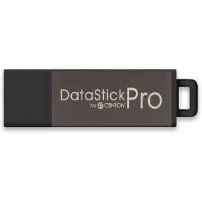 Centon 8 GB DataStick Pro USB 2.0 Flash Drive DSP8GB-008,Gray