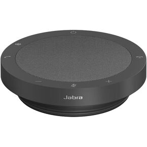 Jabra Speak2 40 Portable Speakerphone - 4 Noise-Cancelling Mics, Full-Range 50mm Conference Speaker, Wideband Audio & USB-A/USB-C Connections - Certified Microsoft Teams Speaker - Dark Grey