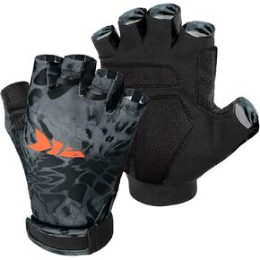 KastKing Gill Raker Gloves UPF50+ Fishing Gloves UV Protection Gloves Sun Gloves for Men Or Women for Fishing, Outdoor, Kayaking, Rowing, Sailing, Canoeing, Hiking, Biking