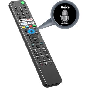 RMF-TX520U MG3-TX520U Replacement Remote Control with Voice Compatible for Sony Bravia Smart TV/Google TV KD-43X80J KD-43X85J KD-50X80J XR-50X90J XR-50X94J XR-55A80J XR-55A84J