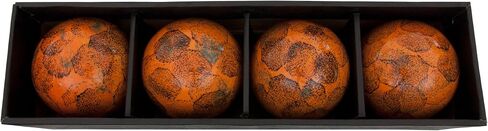 Oriental Furniture 4" Black Stripes Porcelain Ball Set in Saudi Arabia