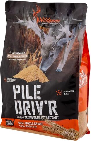 Wildgame Innovations Pile Drive'R Deer جاذبة | مكمل غذائي كثيف برائحة الغزلان عالي الحجم وطويل الأمد لتتبع الألعاب والصيد in Kuwait