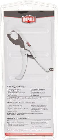 Rapala 9" Floating Fish Gripper 9", White/Black in Saudi Arabia