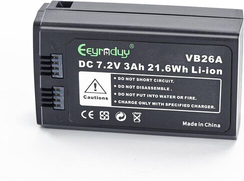 Eeyrnduy VB18 بطارية ليثيوم قابلة للشحن ل Godox V850 V850II V860 V860C V860II V860II-C V860N V860II-N V860II-F V860II-O V860II-S Speedlite Flash in Saudi Arabia