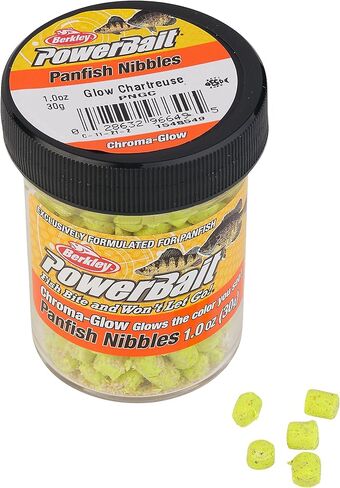 Berkley Powerbait Chroma-Glow Panfish Nibbles Fishing Soft Bait in Saudi Arabia