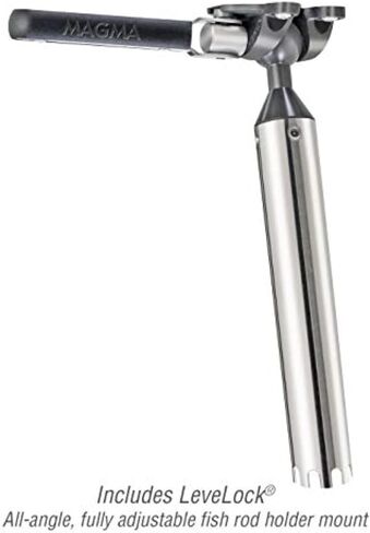 Magma Products, T10-312B Combination Bait/Filet Mate Table with Levelock Rod Holder Mount, 20 Inch x 12-3/4 Inch in Saudi Arabia
