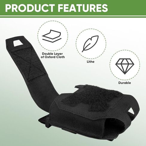 NEXT STATION Handcuff Holster，MOLLE Handcuff Case fits Multiple Cuffs,Handcuff Pouch for Duty Belt Tactical Vest Law Enforcement Quick Release in Saudi Arabia