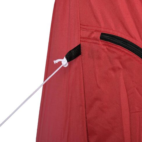 مأوى لصيد الأسماك على الجليد من Outsunny يتسع لـ 5-8 أشخاص، خيمة صيد ثلج محمولة منبثقة مع حقيبة حمل، بابين، نوافذ وفتحات، أكواخ ثلجية لصيد الأسماك في الشتاء in Kuwait