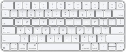 لوحة مفاتيح Apple Magic مع Touch ID لطرز Mac المزودة بـ Apple Silicon (QWERTY English) باللون الأخضر (متجددة) in Kuwait