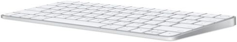 Apple Magic Keyboard with Touch ID for Mac Models with Apple Silicon [Lightning Port] (QWERTY English) Silver (Renewed) in Kuwait