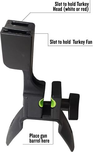 MOJO Outdoors Scoot N Shoot Gunner Turkey Decoy Mount، ملحقات الصيد، معدات الصيد التركية وملحقاتها in Kuwait
