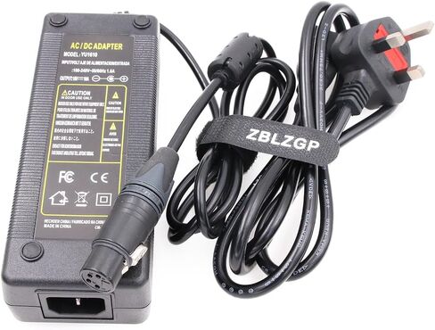 XLR 4 Pin 16V 10A AC DC Power Supply Adapter, Professional 160W Camera Power Charger for Venice 2 Burano Sony PMW-F5 PMW-F55 PMW-F3 Canon C300 III C400 C500 II C700 Panasonic HPX370 VariCam LT in Saudi Arabia