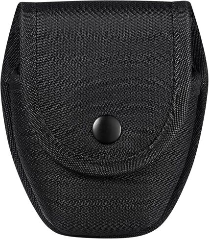 FINPAC Handcuff Holster Case, Flap & Open Top Tactical Handcuff Pouch for Hinged & Chain Handcuffs Molle Single Handcuff Pouch for Molle Vest, Belt Attachment in Saudi Arabia