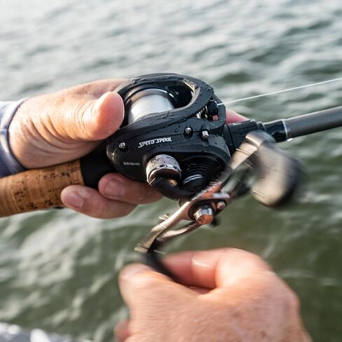 Lew's Speed Spool LFS Baitcast Fishing Reel, Aluminum Frame, Premium 10 Stainless Steel Ball Bearings in Saudi Arabia