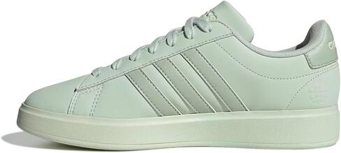 حذاء التنس Grand Court 2.0 للسيدات من adidas (أخضر كتان/أخضر كتان/أخضر كتان، 8.5) in Saudi Arabia