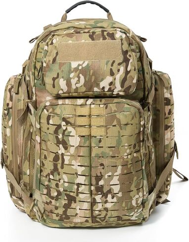 حقيبة ظهر MT Military 3Day مع إطار خارجي MOLLE Army Medium Ruck، حقيبة ظهر هجومية متعددة الكاميرات in Saudi Arabia