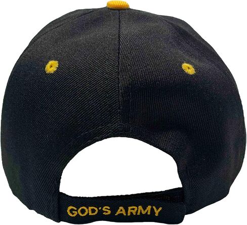 God's Army | Soldier Caps | Baseball Caps for Men | One Size Adjustable Velcro Strap | Christian Hats Gifts for Men and Women in Saudi Arabia