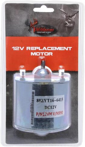 WILDGAME INNOVATIONS 6V Replacement Motor for Game Feeders Durable Efficient Versatile Deer Feeder Motor Fits Most Power Control Units in Saudi Arabia