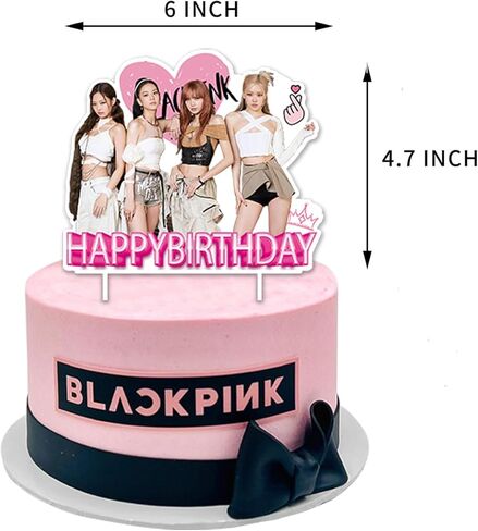 مجموعة لوازم حفلات اعياد الميلاد بي تي اس لفتيان بانجتان تتضمن لافتة - 1 زينة كيك - 24 قطعة علوية للكب كيك - 16 بالون - 40 ملصق in Kuwait